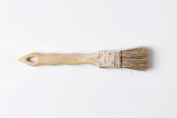 istock Paint Brush isolated on White Background. 1249904527