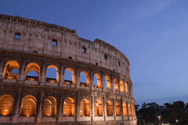 istock Colosseum in Rome, Roman ampheteater in high resolution 1249904621