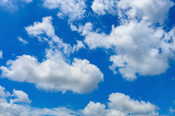 istock beautiful blue sky with white clouds in the morning horizontal composition 1249908518