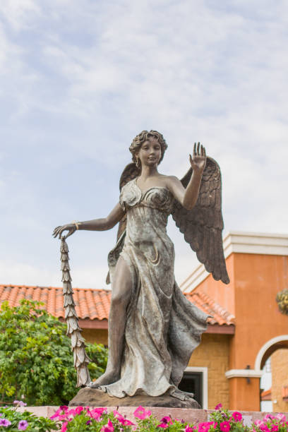 istock Statue of an angel. 1249913411