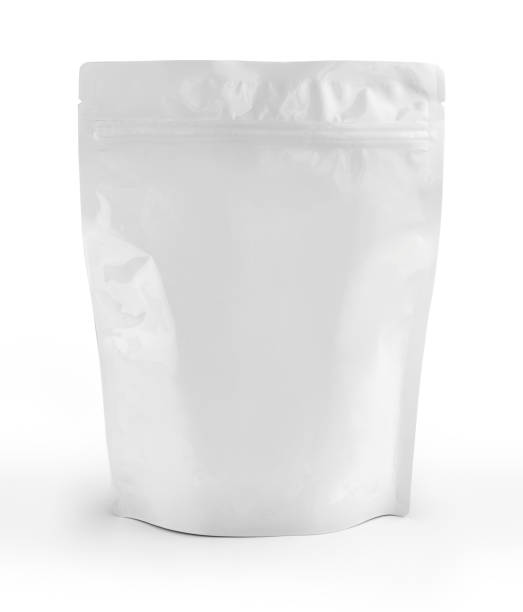 istock Mockup Stand Up Blank Bag For Coffee, Candy, Nuts, Spices, Self-Seal Zip Lock Foil 1249916070
