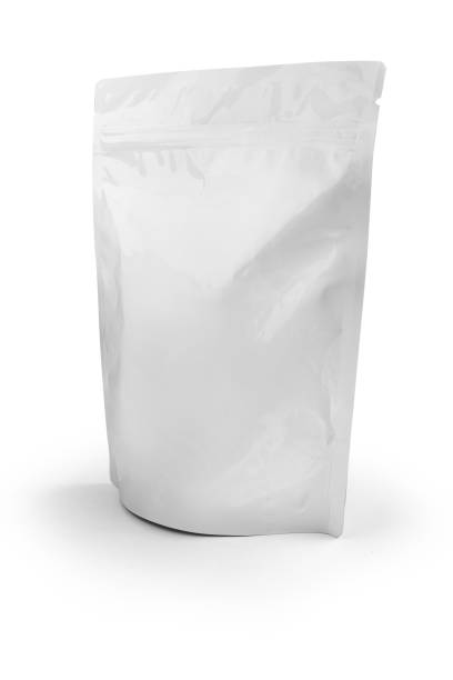 istock Mockup Stand Up Blank Bag For Coffee, Candy, Nuts, Spices, Self-Seal Zip Lock Foil 1249916117