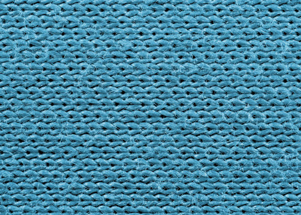 istock Macro Photo of Blue Satin Fabric Texture for Background 1249934692