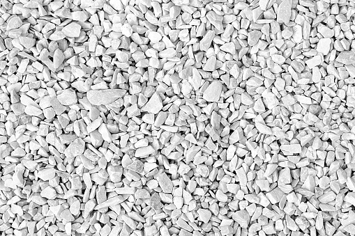 Close up shot of gravel pebble for Texture Background.