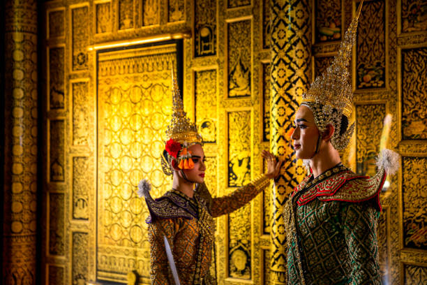 istock Theatrical performance Ramayana. When Rama was sad. 1249950807
