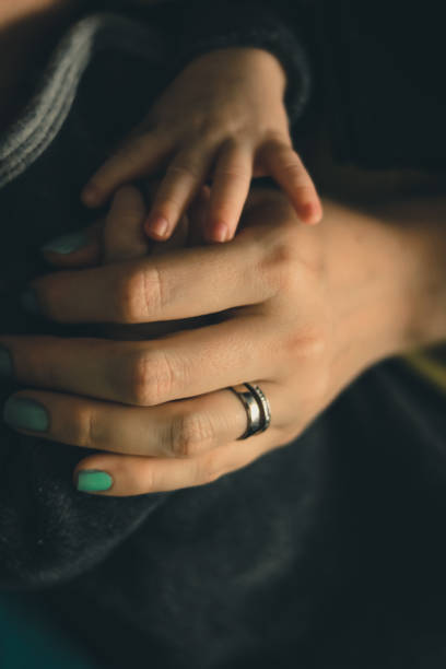 istock Hands of parents and children 1249961120