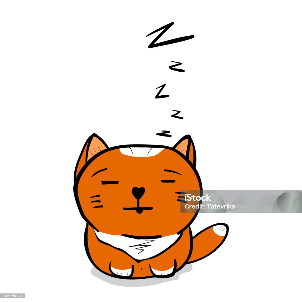 Mèo Ngủ Dễ Thương Phong Cách Chibi Hình Minh Họa Vector Hình Minh Họa Sẵn  Có - Tải Xuống Hình Ảnh Ngay Bây Giờ - Istock