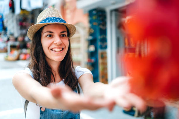 istock Admiring to flowers 1249964871