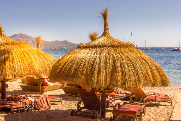 istock Sunset in a beach in Mallorca, Spain 1249968902