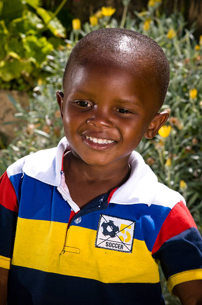 istock Young South African boy smiling. 124996932