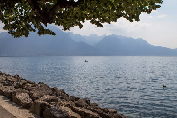 Geneva lake panorama, Switzerland