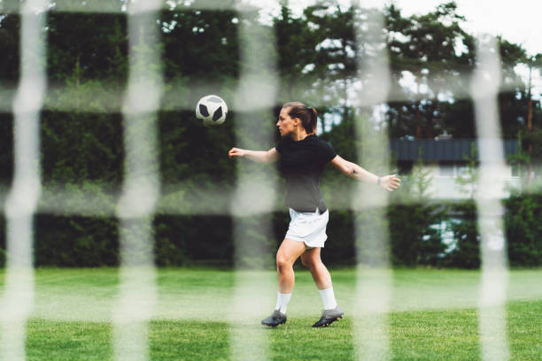 istock Ready to win this game - Female soccer 1249986710