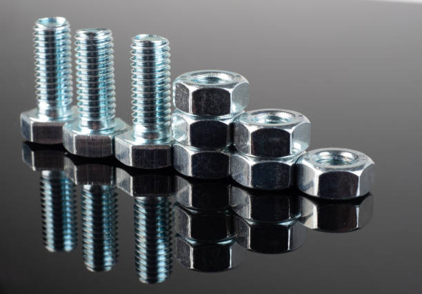 istock metal bolts and nuts 1249995135