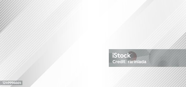 istock Abstract elegant white and gray background with diagonal stripes lines. 1249996664