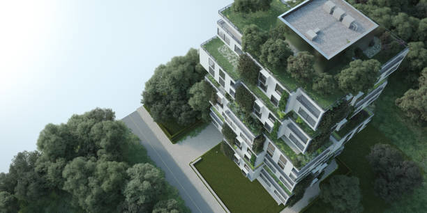 istock Sustainable apartment building 1249999392