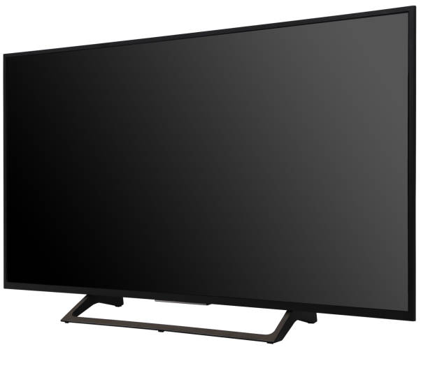istock TV screen black, isolated, white background 1250002154