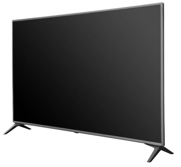 istock TV screen black, isolated, white background 1250002196