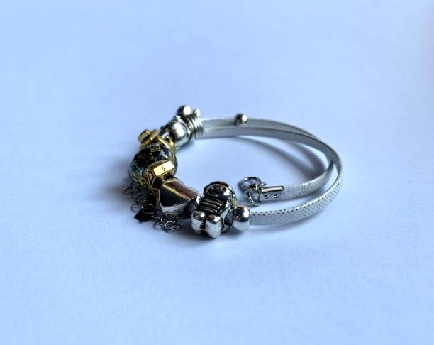 istock pandora bracelet on a white background 1250003864