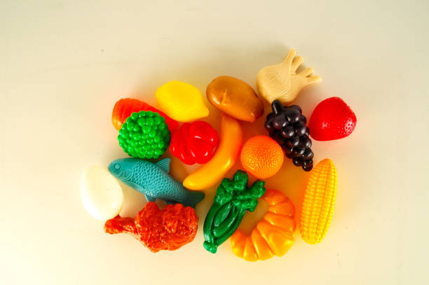 istock Different Plastic Fruits for Decoration 1250010353