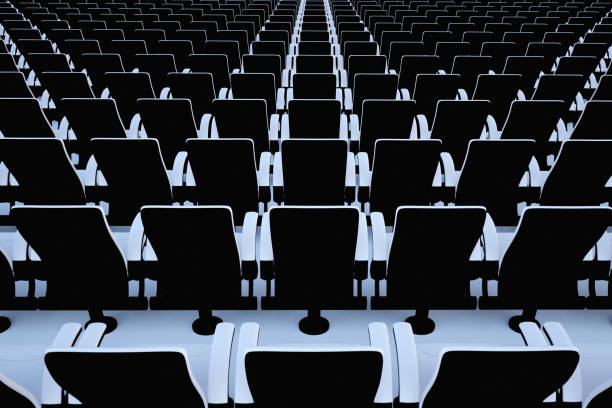 Empty movie theater