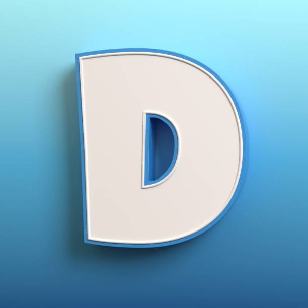 417 Cartoon Of A Capital Letter D Stock Photos, Pictures & Royalty-Free  Images - iStock
