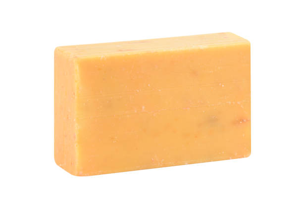 istock A natural soap bar (Clipping path) on the white background 1250023974