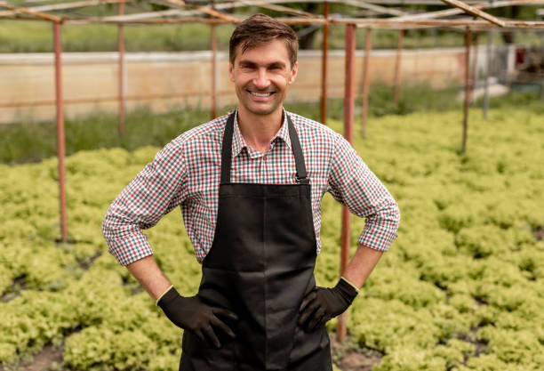 istock Positive small business owner on farm 1250032104