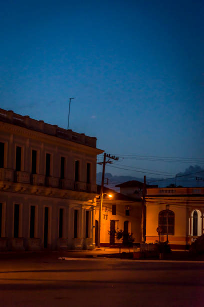 istock Street at dusk, Remedios, Cub 1250033099