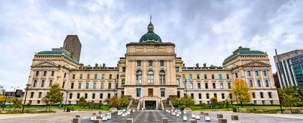 istock The Indiana Statehouse in Indianapolis 1250033732