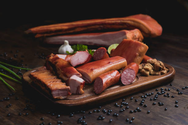 istock table with food smoked pork, for feijoada, tipical brazilian food 1250042634