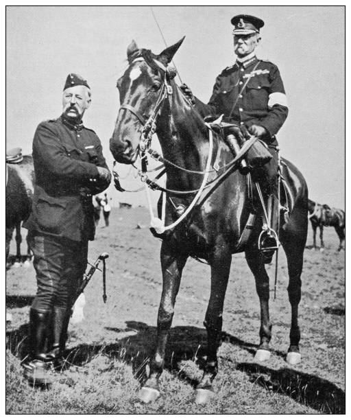 istock Antique photograph of British Navy and Army 1250043381