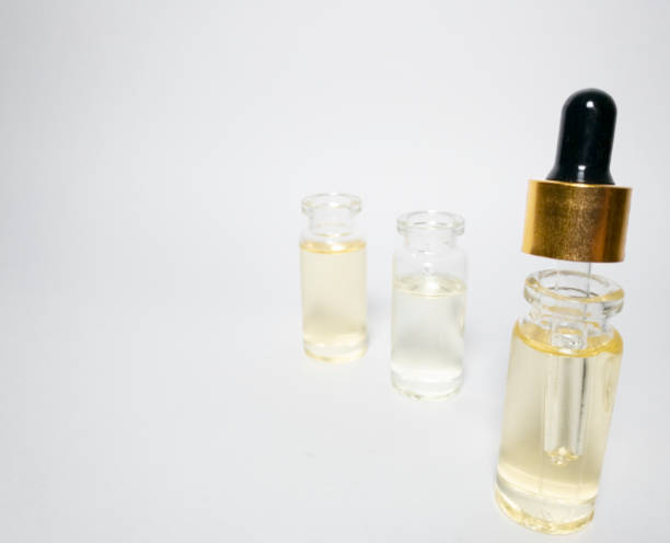 istock Close up of dropper with CBD. CBD pipette. 1250044810