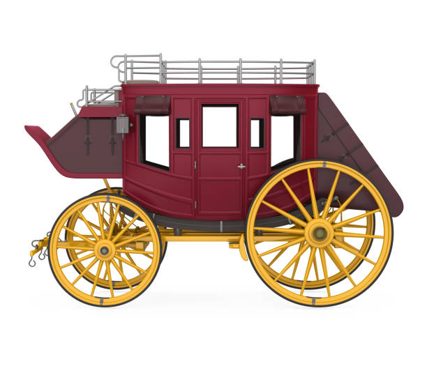 istock Vintage Carriage Isolated 1250046875