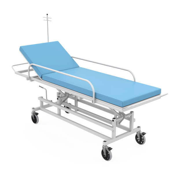 istock Hospital Bed Isolated 1250046891
