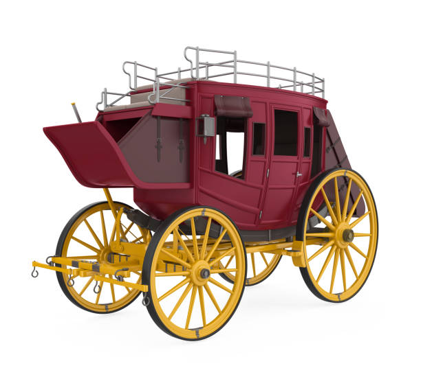 istock Vintage Carriage Isolated 1250047480