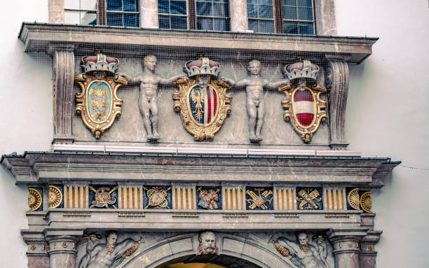 istock Architecture details in Linz, Austria 1250047717