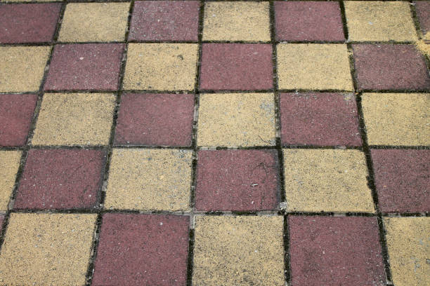 배경에 대한 체스 포장 타일 - floor marble town square checked 뉴스 사진 이미지