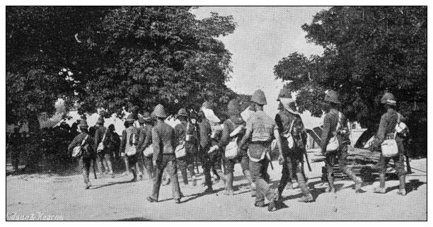 fotografia antiga da marinha e do exército britânico: egito - colonial style fotos - fotografias e filmes do acervo