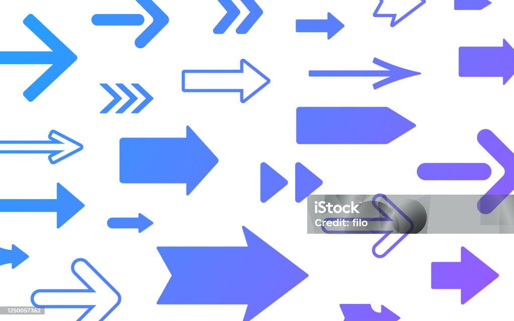 箭號背景 - 免版稅箭頭符號圖庫向量圖形