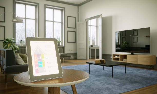 istock Smart Home Control In Scandinavian Home Interior 1250058659