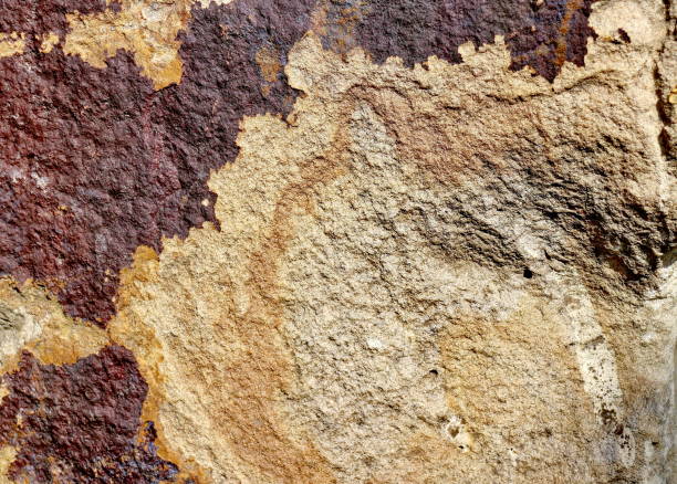 istock The surface of the maroon and ivory stone 1250062895