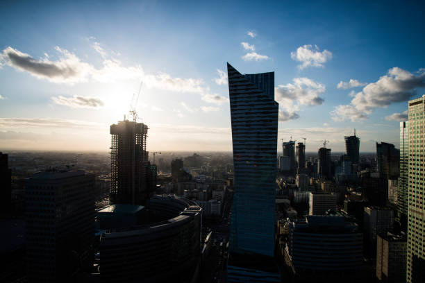 istock Warsaw Cityscape at Dusk 1250079799