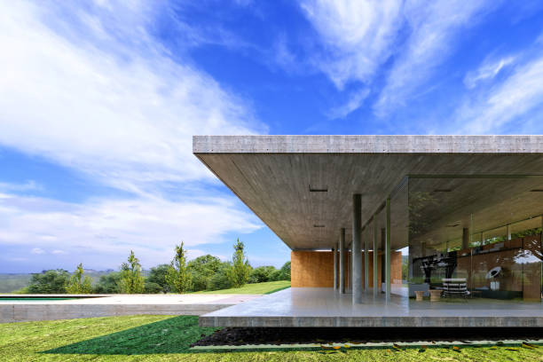 istock 3d render of luxury villa house 1250079999