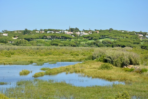 View of Vale do Lobo. Algarve, Portugal.