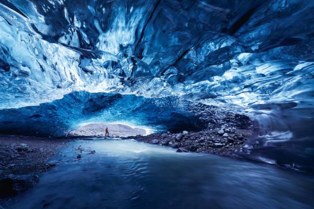 istock Ice cave at jokulsarlon glacier in Iceland 1250081680