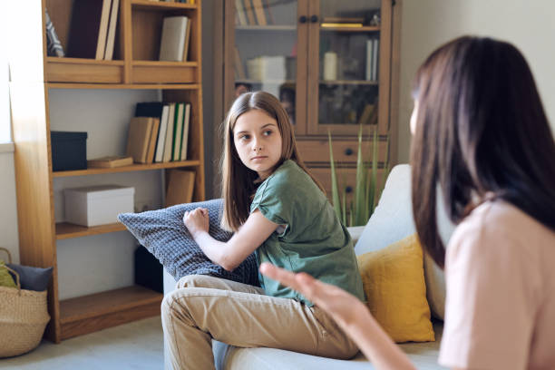 istock Misunderstanding between mother and teenage daughter 1250087041