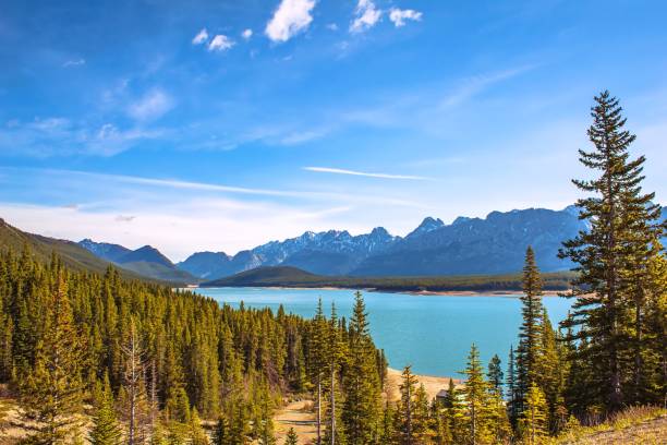 istock Bright Sky Over Kananaskis Lake 1250096469