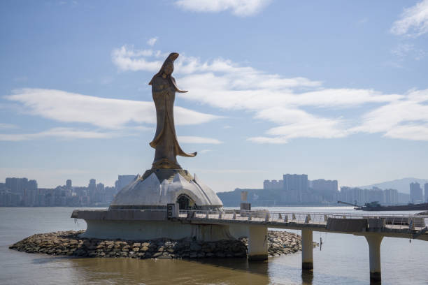 istock Cooper Guan Yin Buddha Statue in Macau 1250113503
