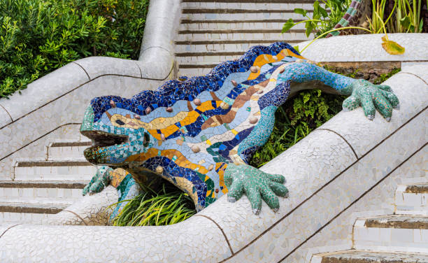 istock Salamander of Park Guell, Barcelona 1250121013