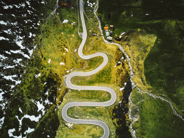 julier pass in switzerland